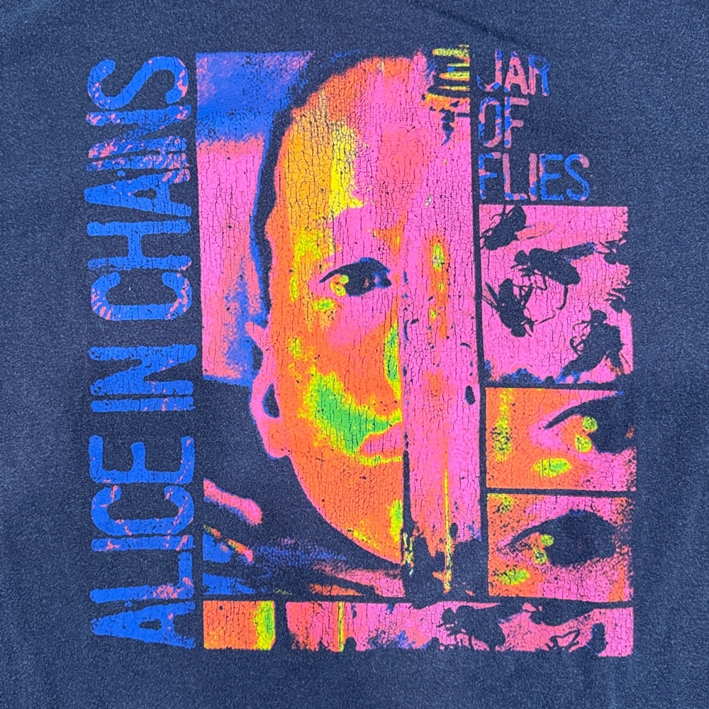 Alice In Chains Jar Of Flies Band Tee Men’s Size Medium - Picture 2 of 5